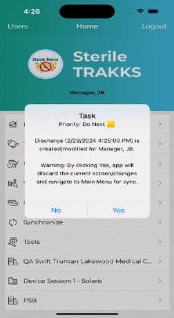 A screenshot of a task

Description automatically generated
